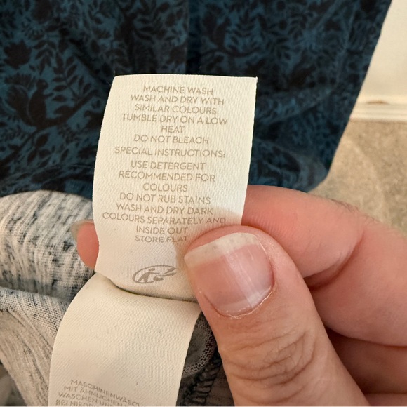 Boden J0074 Women's Boat Neck 3/4 Sleeve Penny Jersey Dress Size 2R Blue Floral - Picture 5 of 8